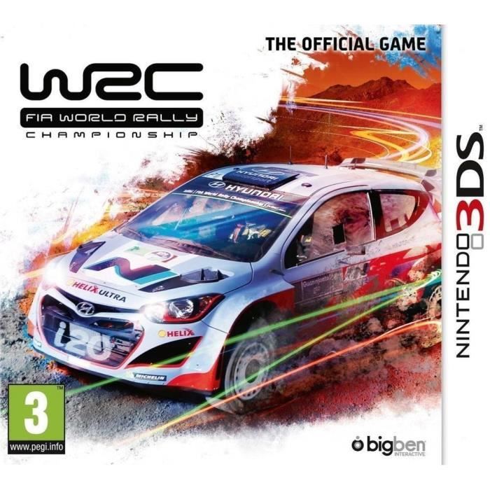 WRC - FIA World Rally Championship Jeu 3DS - État correct Just for Games sur Cdiscount Seconde Vie